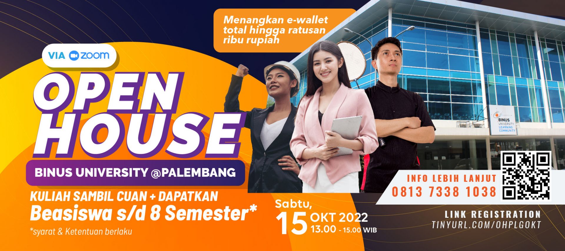 Ikuti!! OPEN HOUSE BINUS University @Palembang Oktober 2022